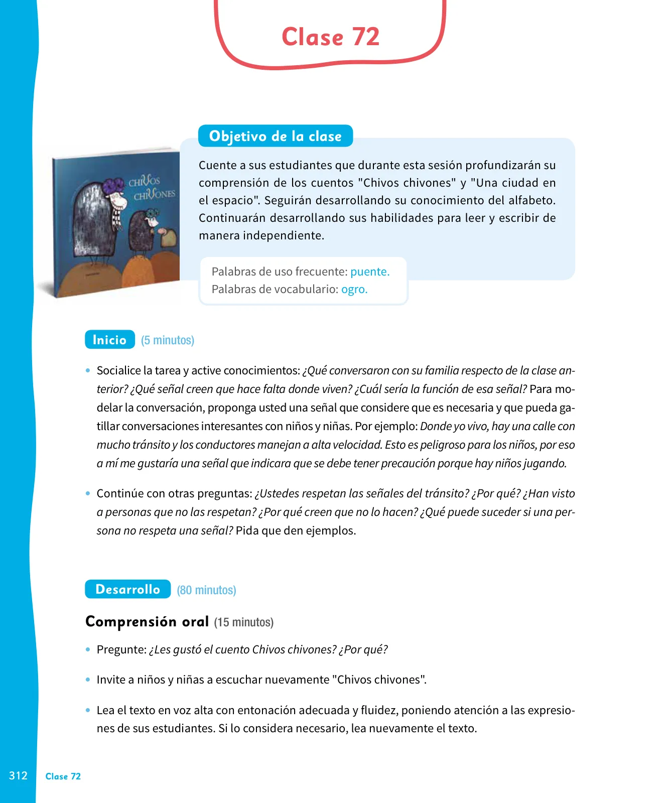 Miniatura página 313 de Lenguaje y Comunicación – Primero Básico | Texto del Estudiante MINEDUC – Descargar PDF · 2024
