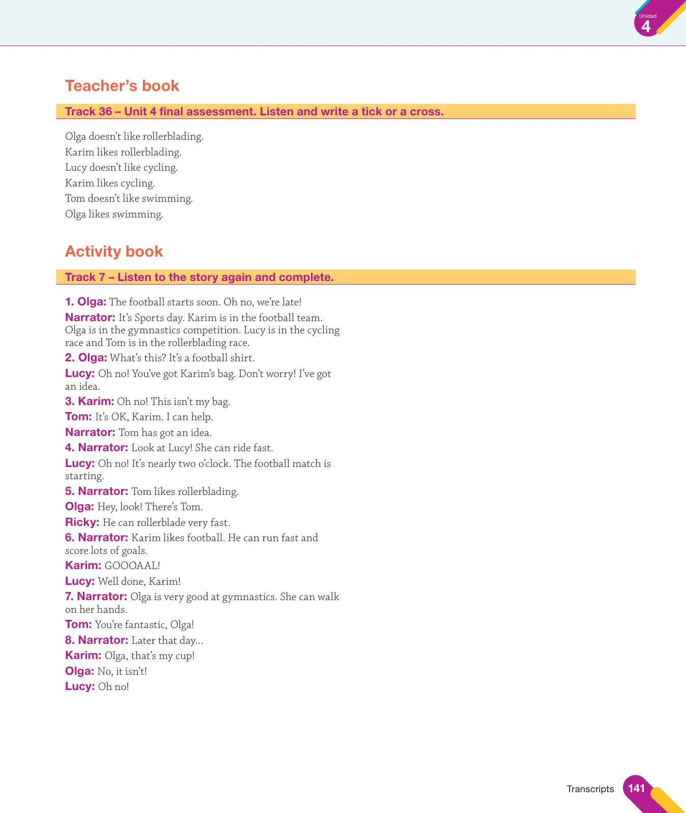 Página 143 de Inglés – Tercero Básico | Texto del Estudiante MINEDUC – Descargar PDF · 2024