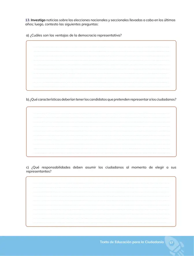 Página 58 de Educacion Ciudadania 1° · Bgu 1 Educacion Ciudadania 2024 · 2024