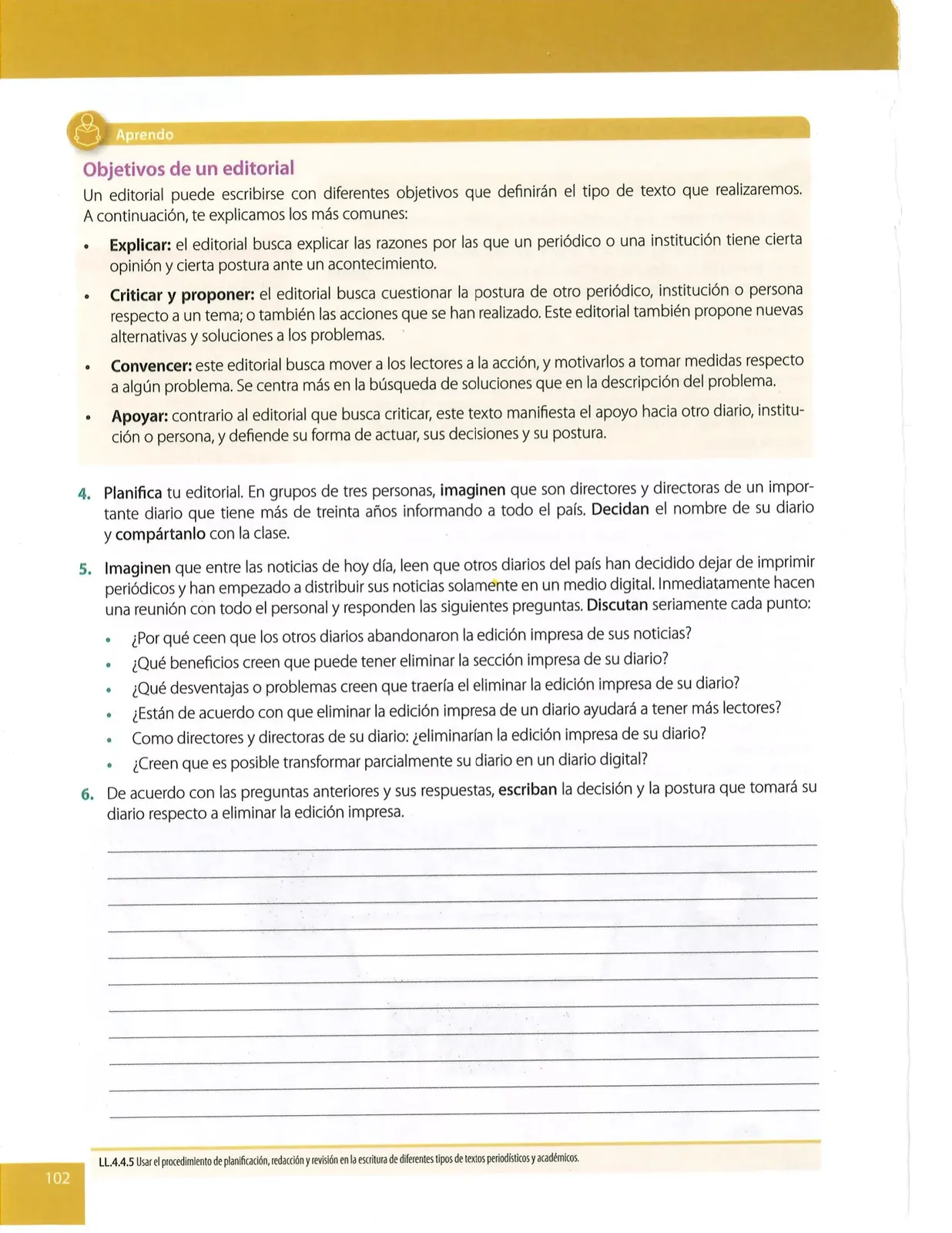 Miniatura página 102 de Lengua Y Literatura · 8 EGB · 2025