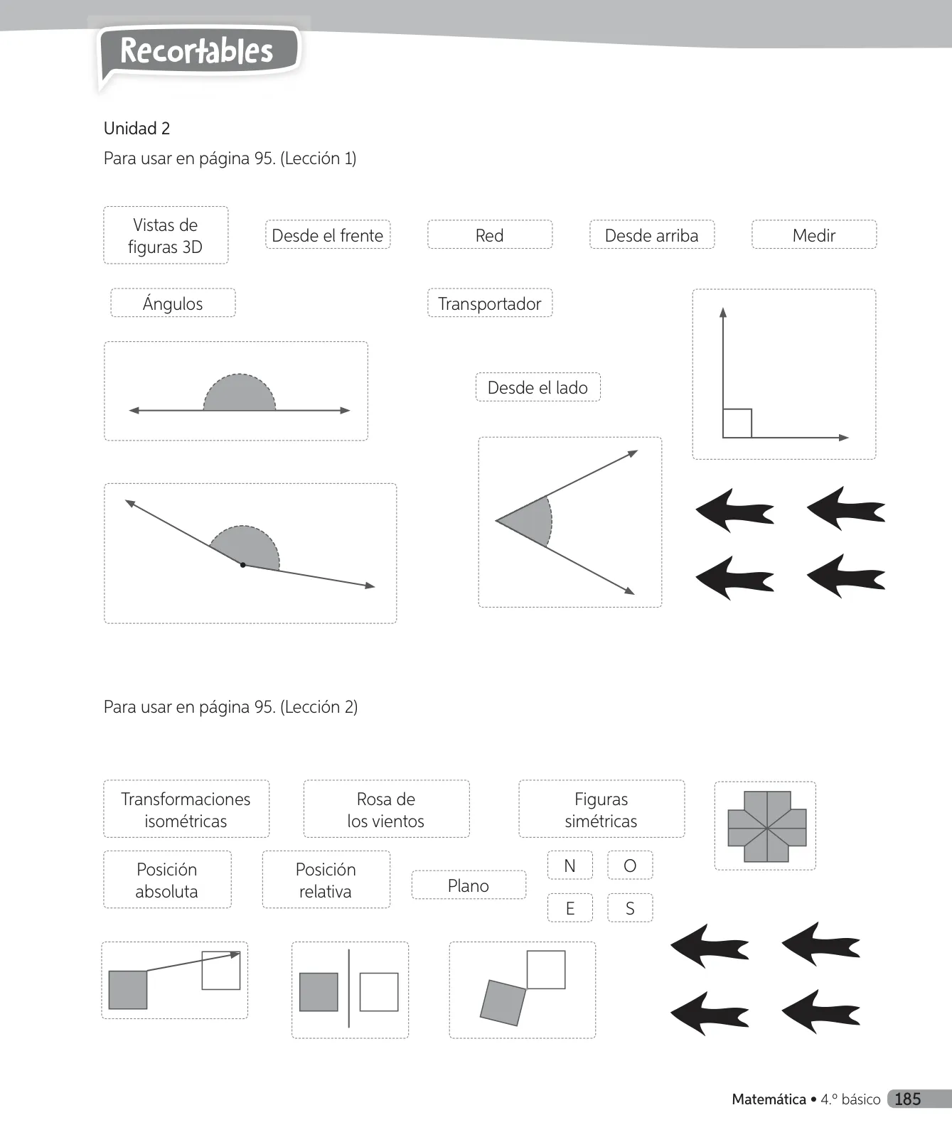 Miniatura página 186 de Matemática – Cuarto Básico | Texto del Estudiante MINEDUC – Descargar PDF · 2024