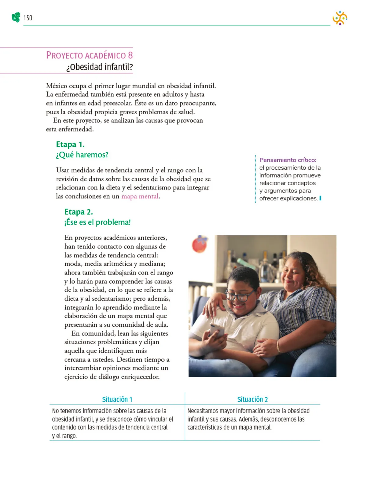 Miniatura página 151 de Colección Ximhai. Nuestro libro de Proyectos. Tomo I.   Libro de Educación Telesecundaria Grado 1°  Ciclo Escolar 2025 - 2026