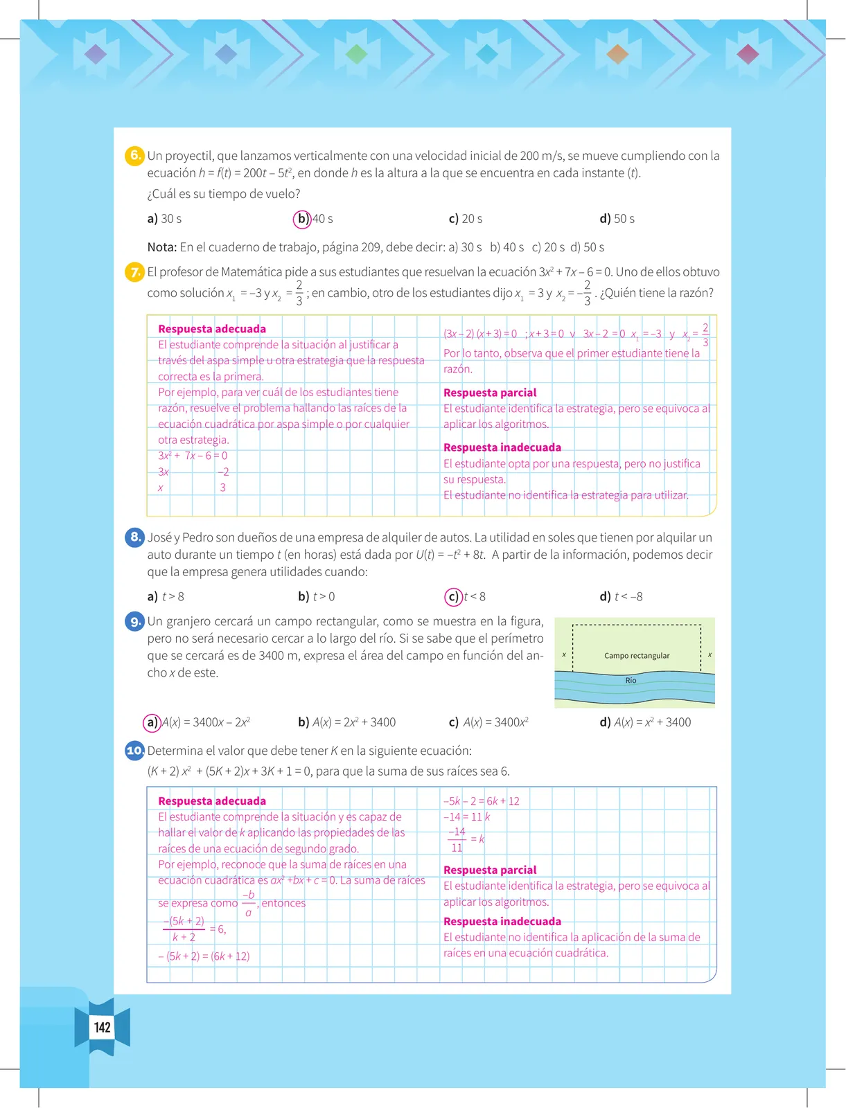 Página 144 de Resolvamos problemas 5 : manual para el docente 2018 · 2018