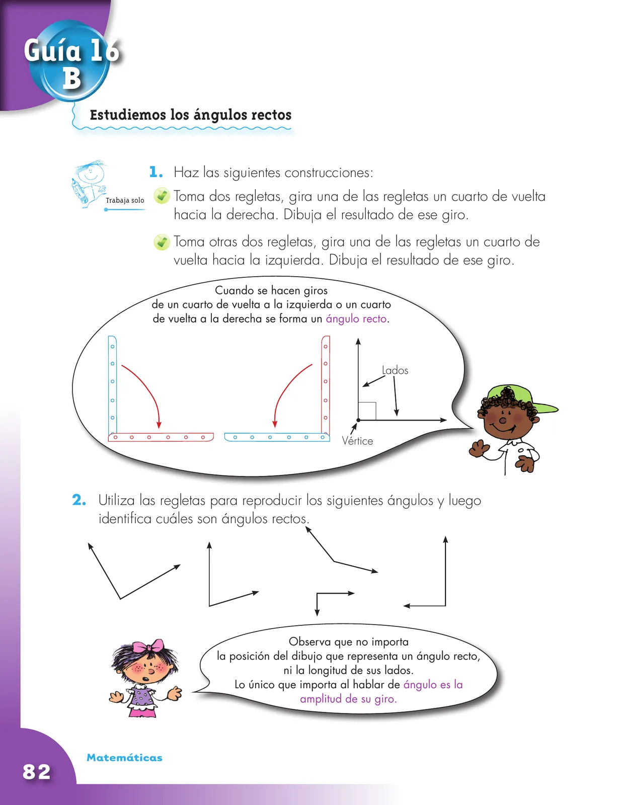 Página 82 de Matematica 3° · Cartilla 02