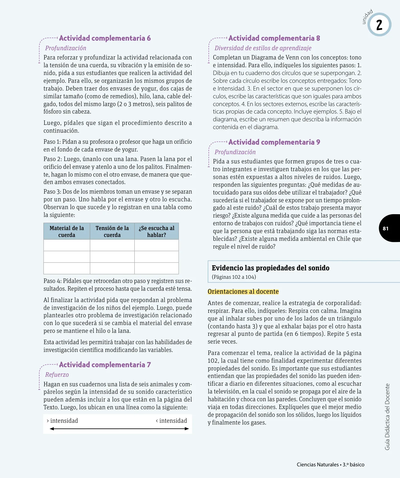 Página 148 de Ciencias Naturales – Tercero Básico | Texto del Estudiante MINEDUC – Descargar PDF · 2024