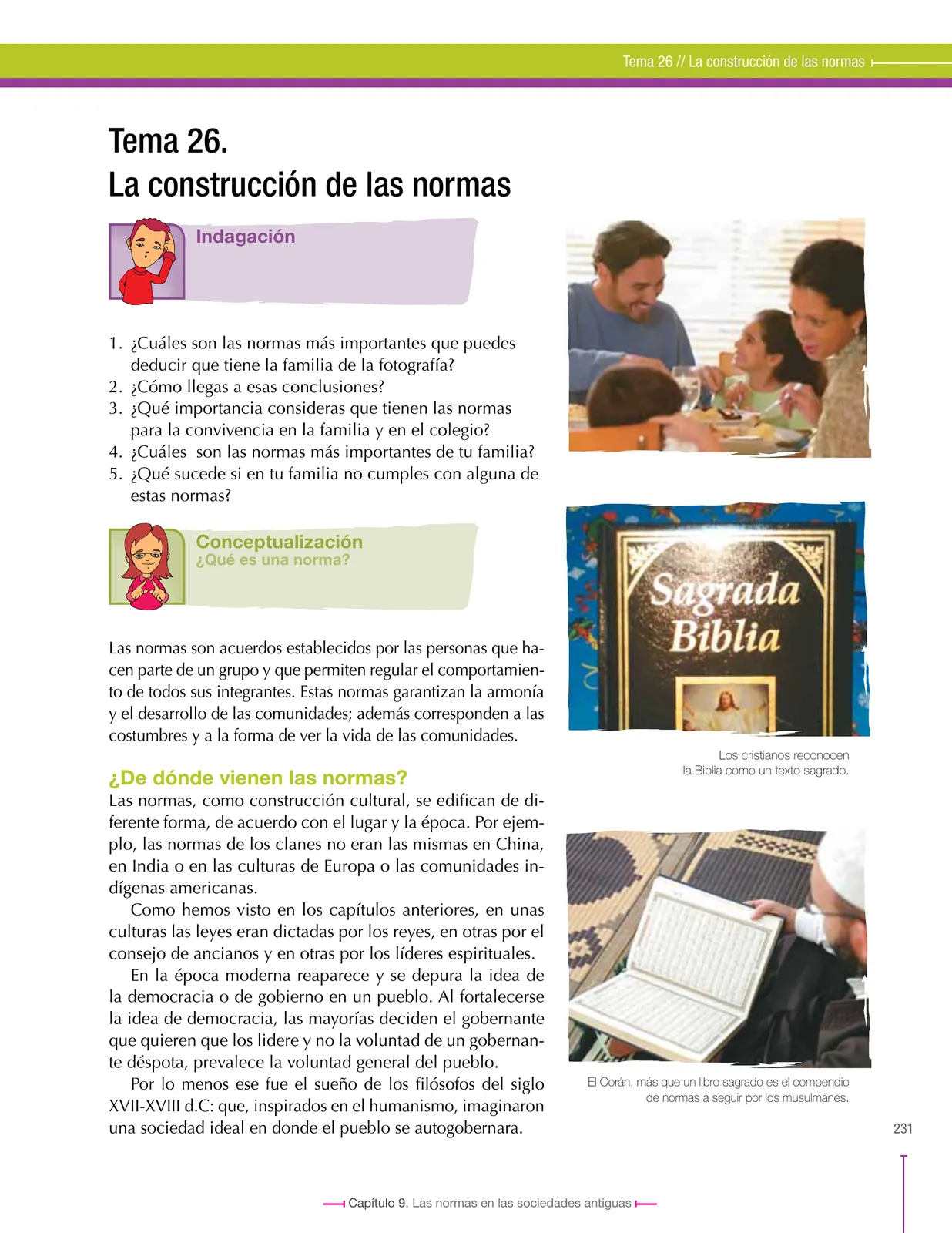 Página 231 de Ciencias Sociales 6° · Secundaria Activa