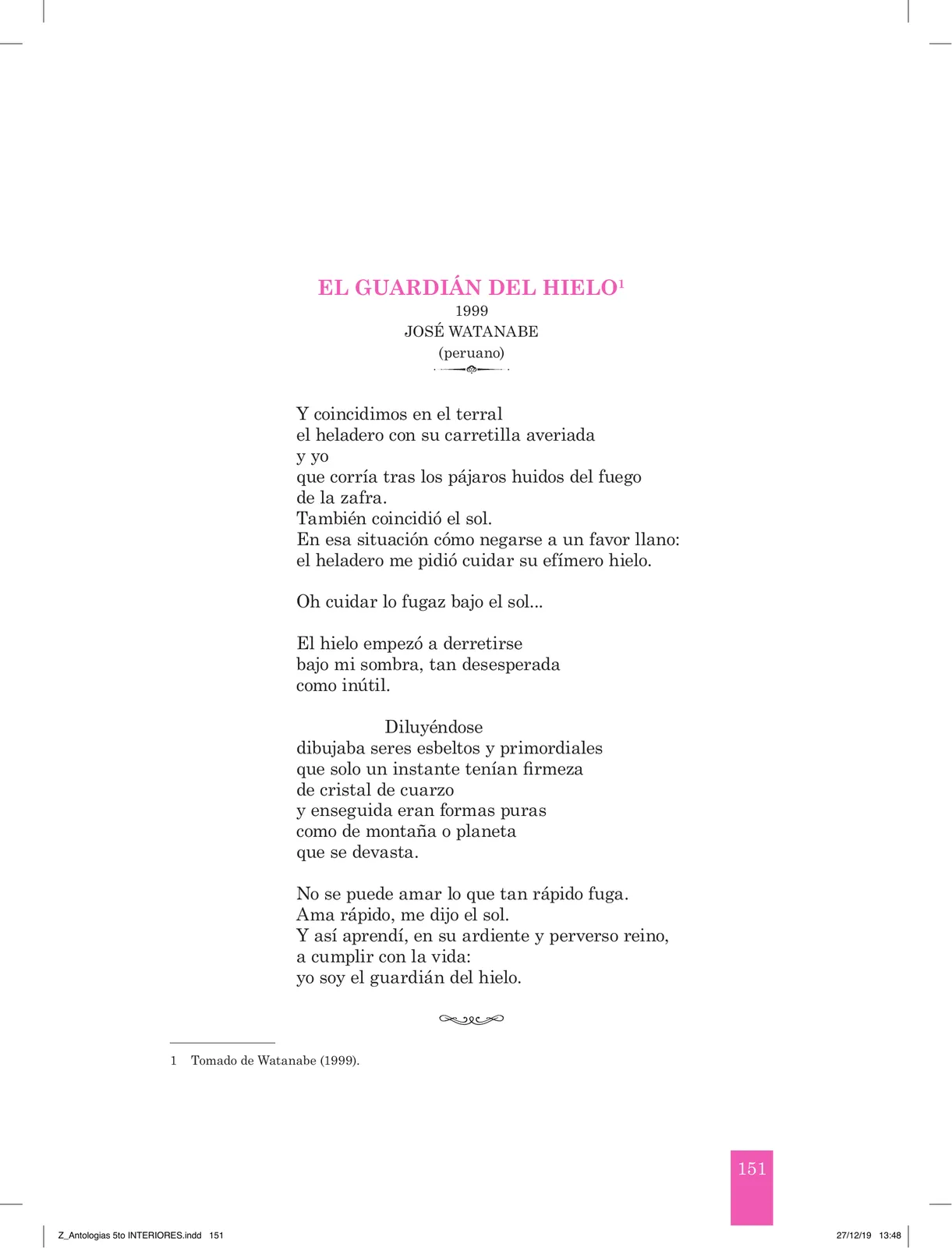 Miniatura página 153 de Antología literaria 5 · 2019
