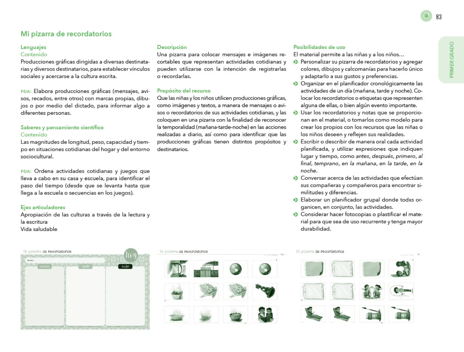 Miniatura página 84 de Posibilidades de trabajo para la acción transformadora y el codiseño. Ficheros. Fase 2  Libro de Educación Preescolar Grado 1°, 2°, 3°  Ciclo Escolar 2025 - 2026