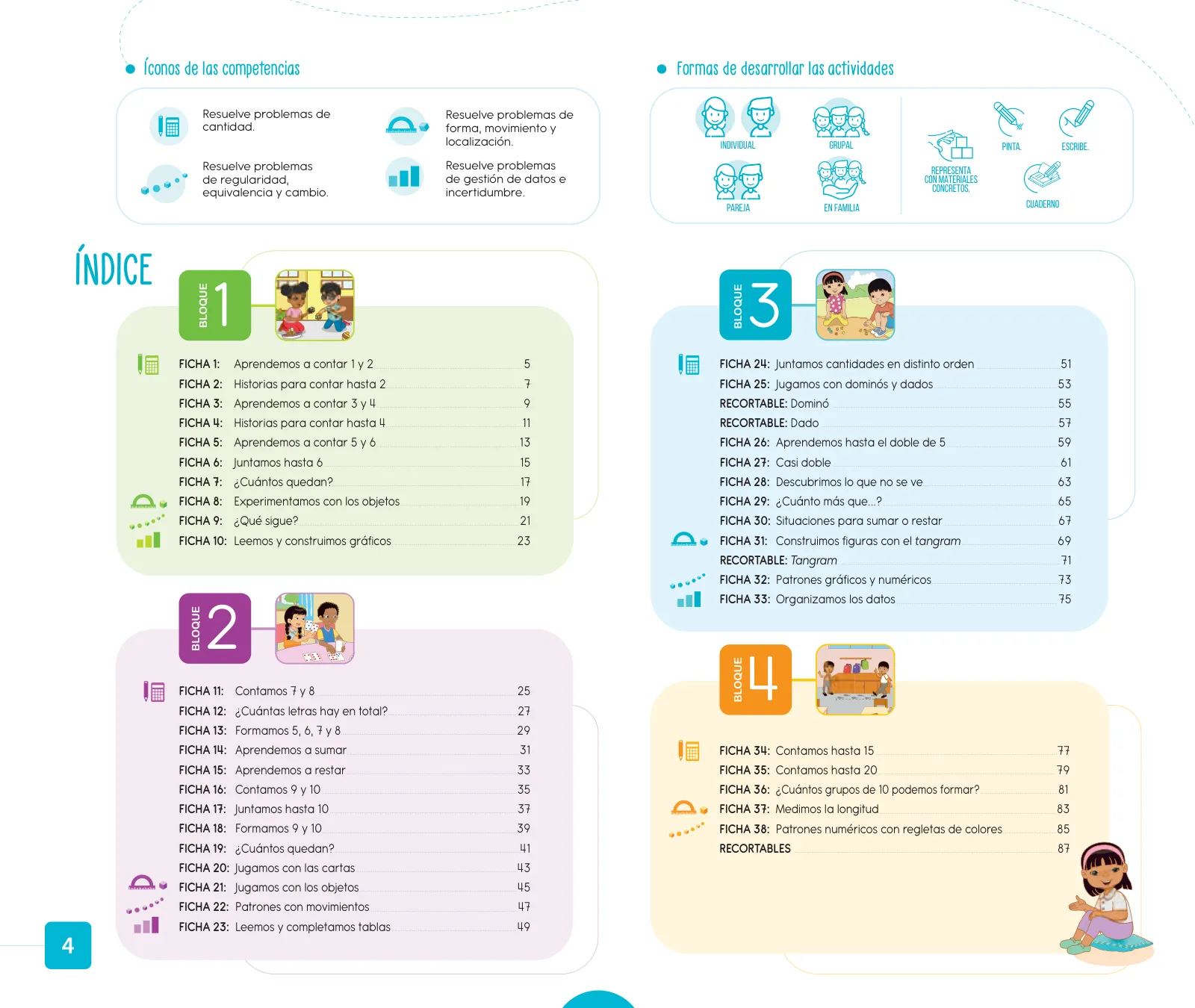 Página 6 de Cuadernillo de Matemática 1, primer grado de Primaria · 2023