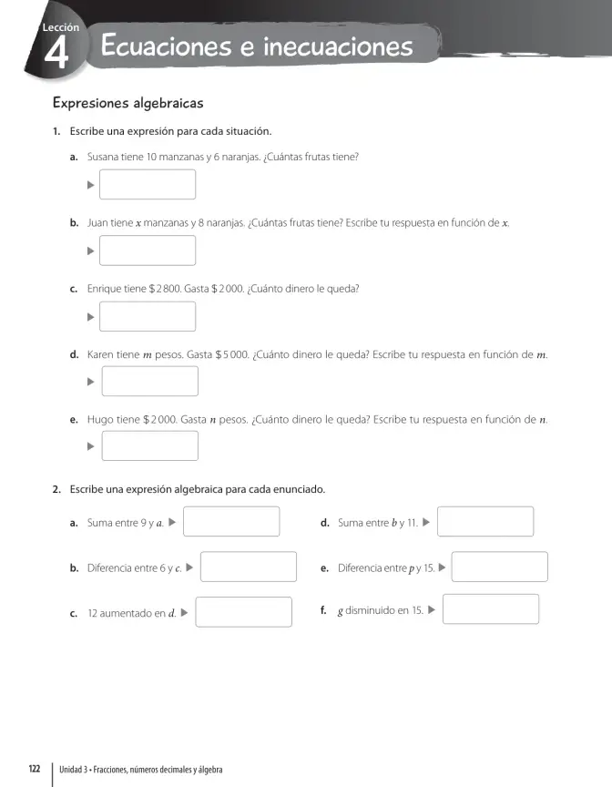 Página 124 de Matemática – Quinto Básico | Texto del Estudiante MINEDUC – Descargar PDF · 2024