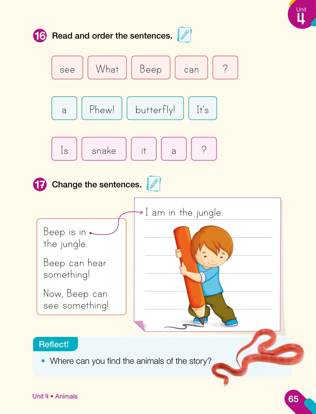Miniatura página 67 de Inglés – Segundo Básico | Texto del Estudiante MINEDUC – Descargar PDF · 2024
