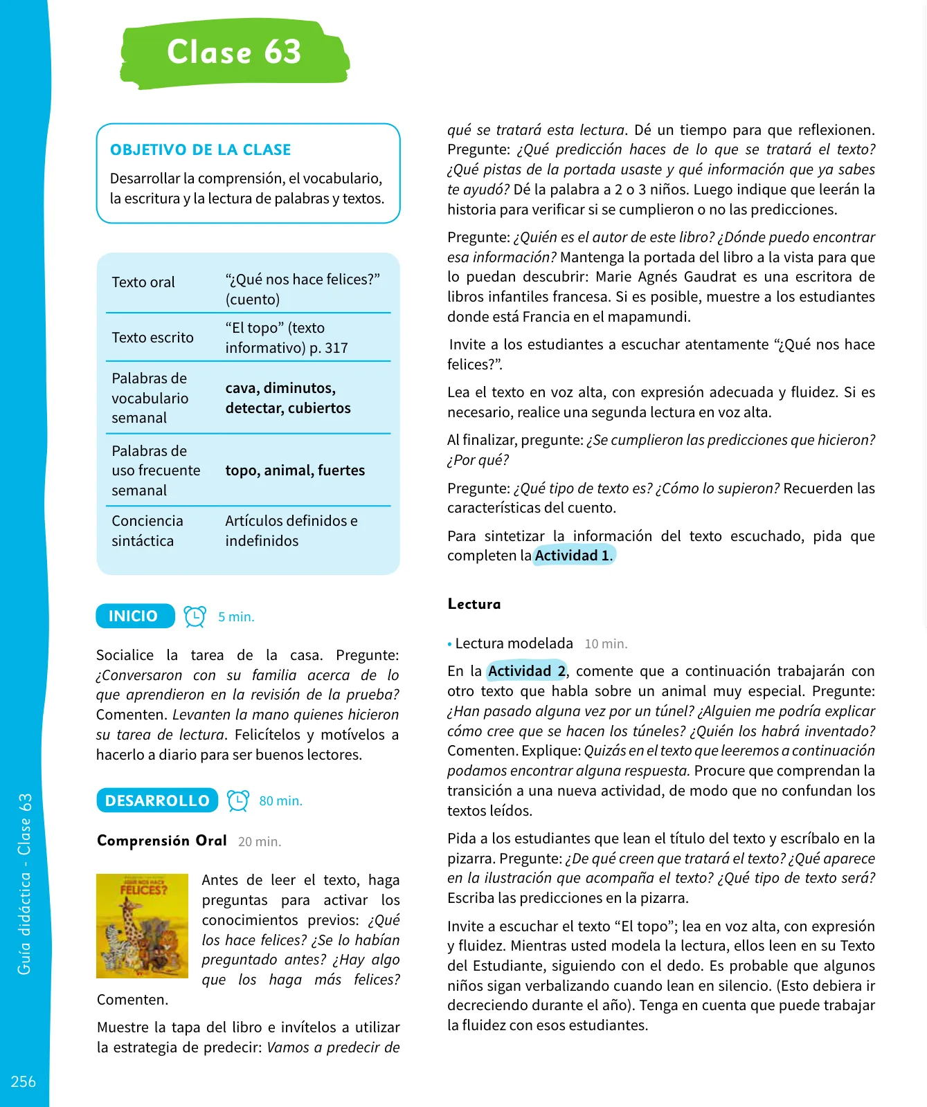Página 257 de Lenguaje y Comunicación – Segundo Básico – Texto del Estudiante MINEDUC – Descargar PDF · 2024