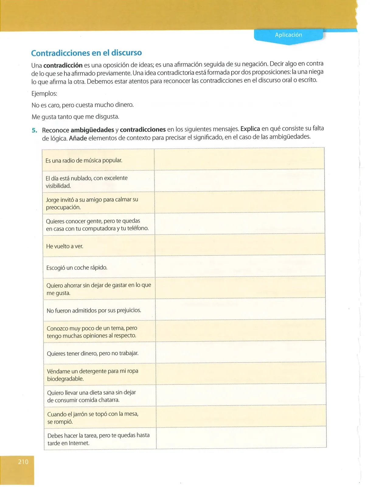 Página 210 de Lengua Y Literatura · 10 EGB · 2025