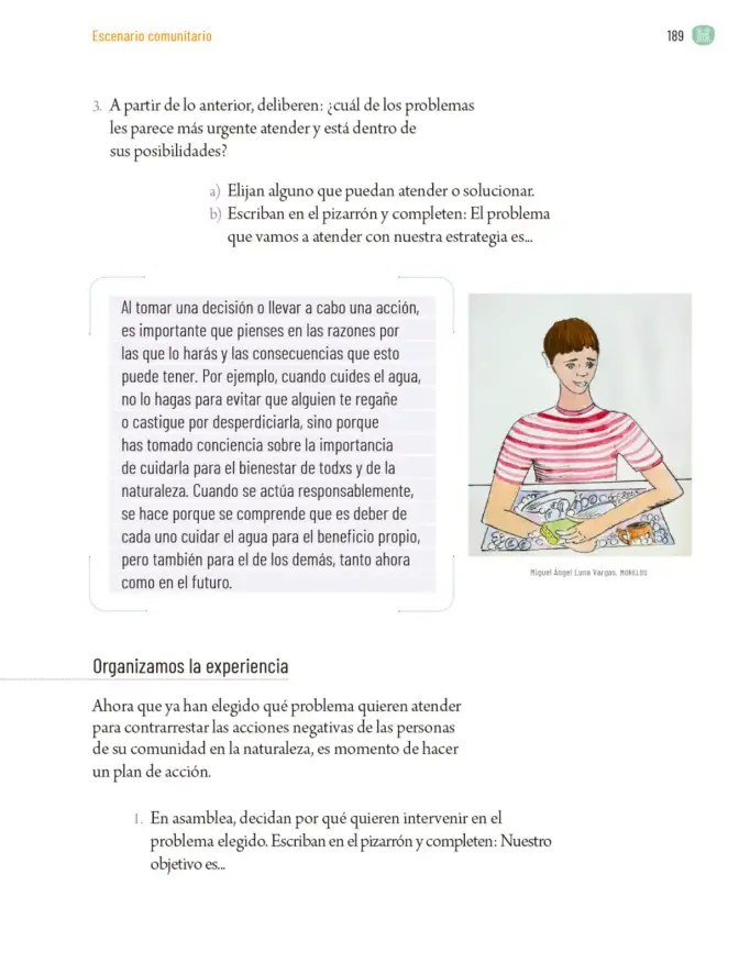 Página 192 de Proyectos Comunitarios. Libro de Educación Primaria Grado 6° Ciclo Escolar 2025 - 2026