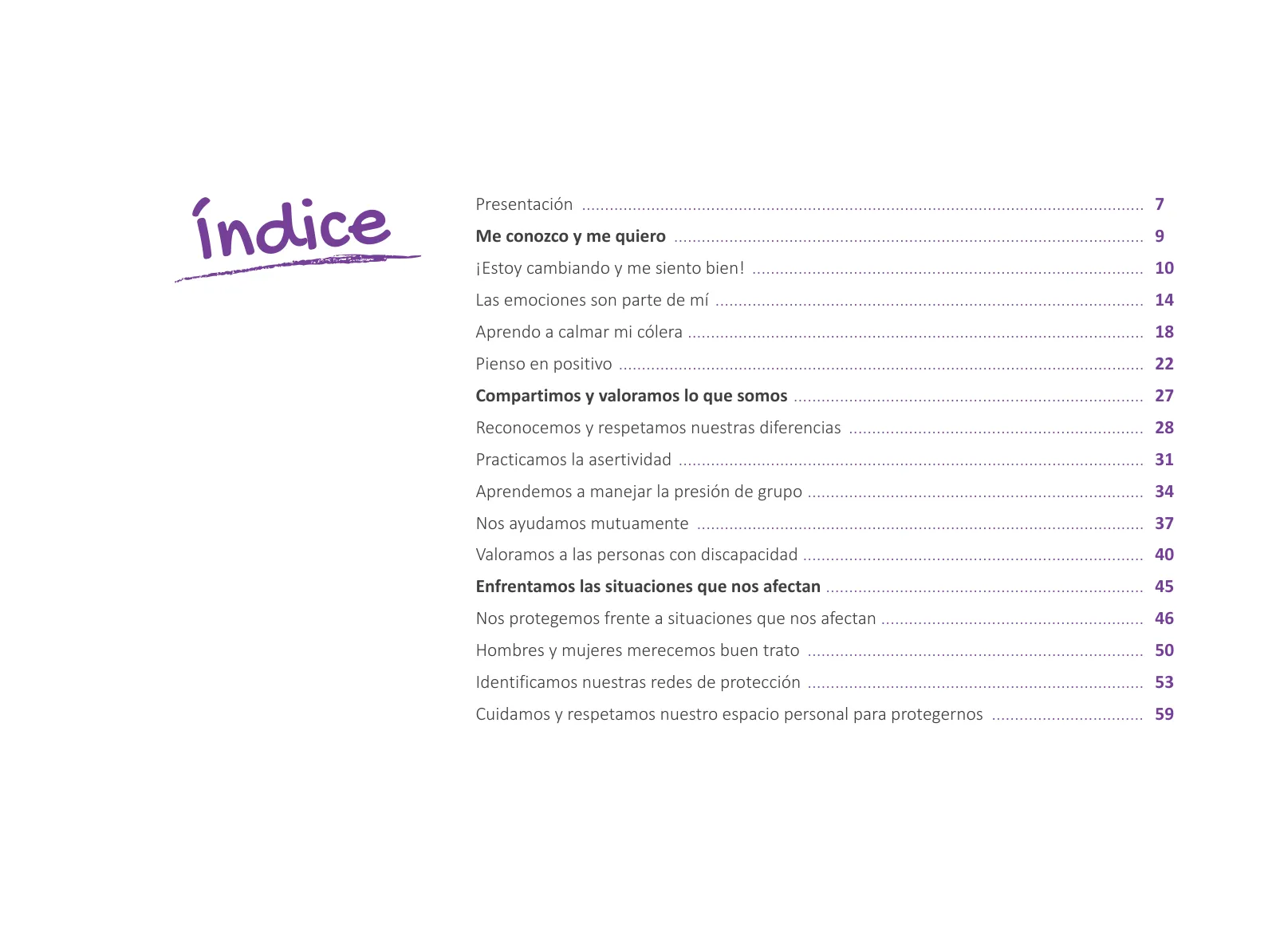 Miniatura página 5 de Cuadernillo de Tutoría 5 : quinto grado de Educación Primaria · 2021