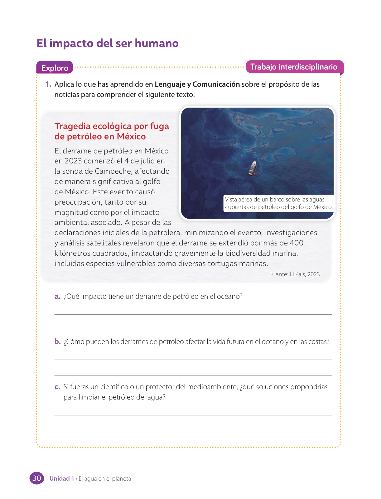 Miniatura página 32 de Libro de Ciencias Naturales – Quinto Básico | Texto del Estudiante MINEDUC – Descargar PDF · 2024