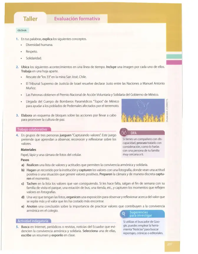 Página 206 de Estudios Sociales 8° · 2025