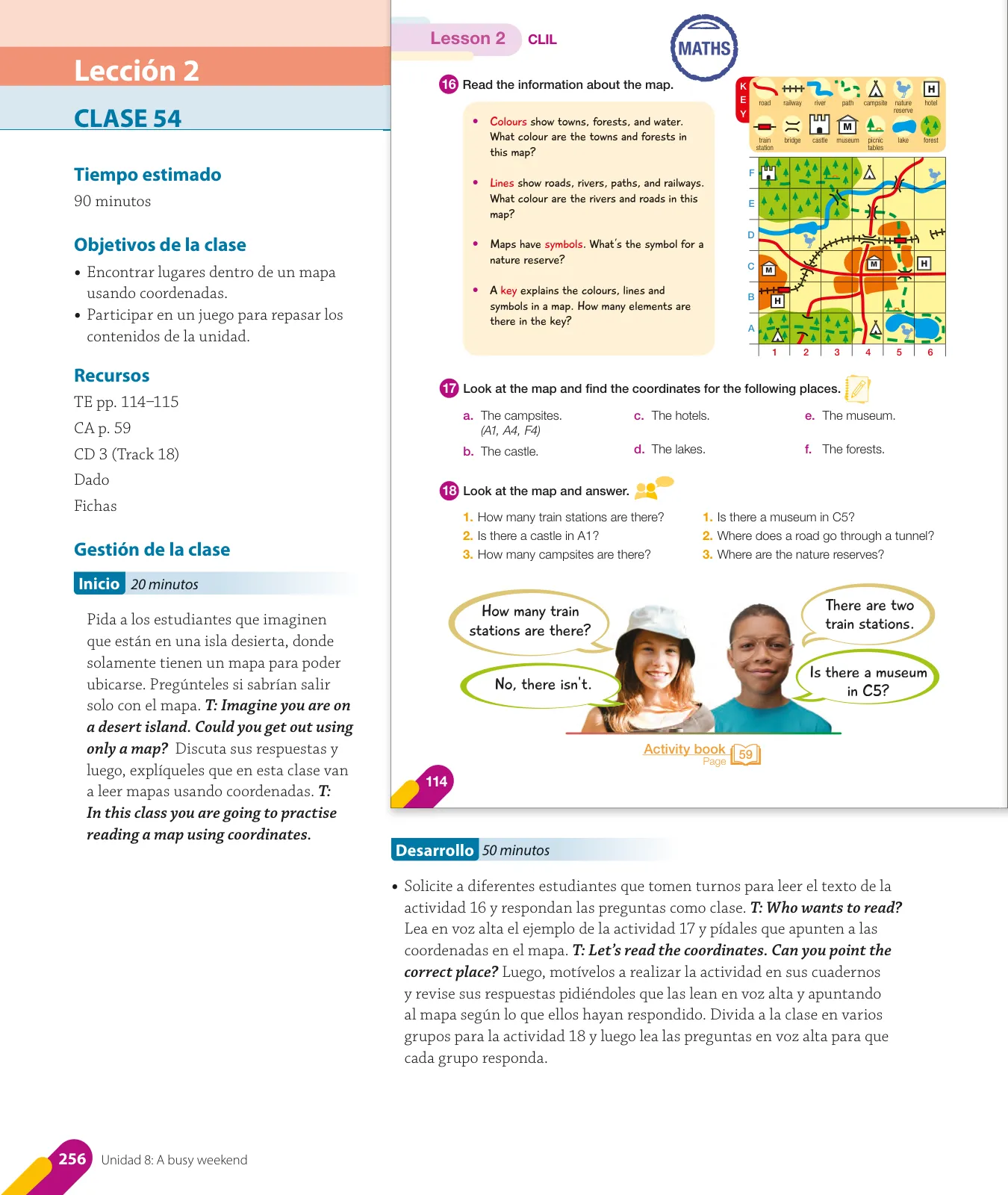 Página 120 de Inglés – Quinto Básico | Texto del Estudiante MINEDUC – Descargar PDF · 2024