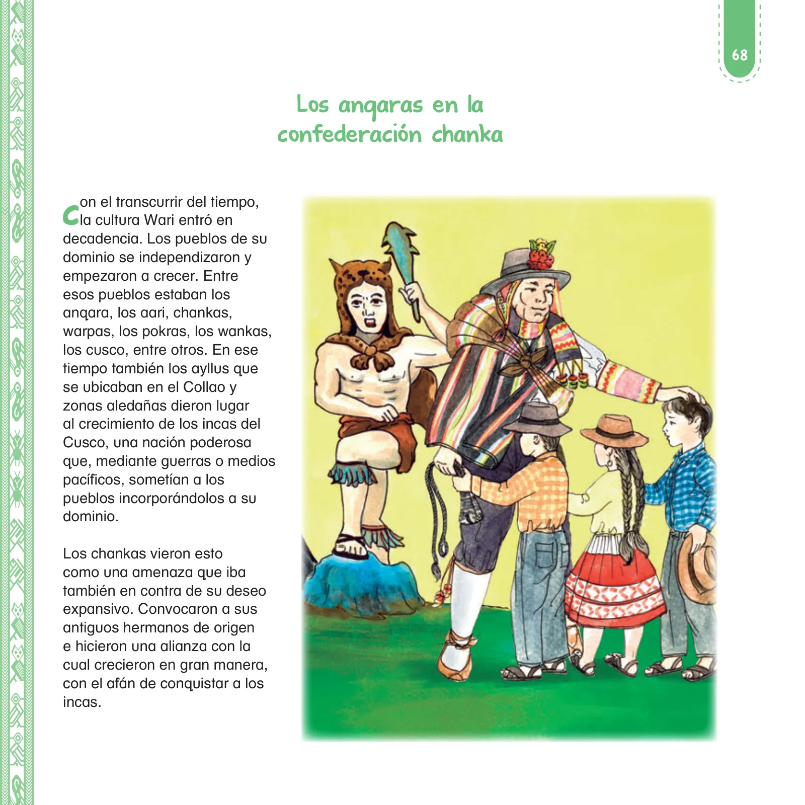 Página 70 de Anqarakunapa kawsakuyninmanta. Literatura 2 - 4° Primaria - Quechua chanka · 2023
