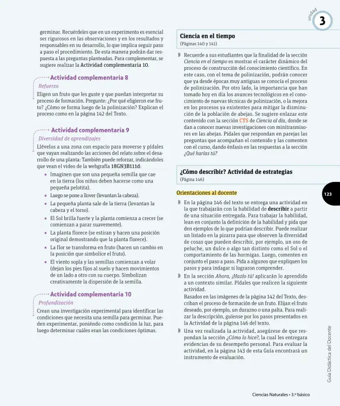 Página 24 de Ciencias Naturales – Tercero Básico | Texto del Estudiante MINEDUC – Descargar PDF · 2024