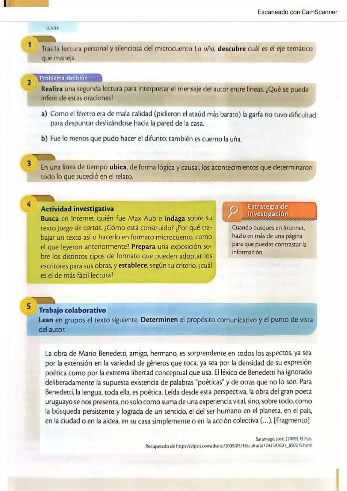 Página 28 de Lengua y Literatura 1 BGU · 2025