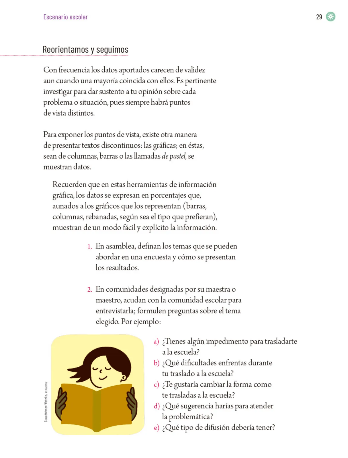 Página 32 de Proyectos Escolares.   Libro de Educación Primaria Grado 5°  Ciclo Escolar 2025 - 2026