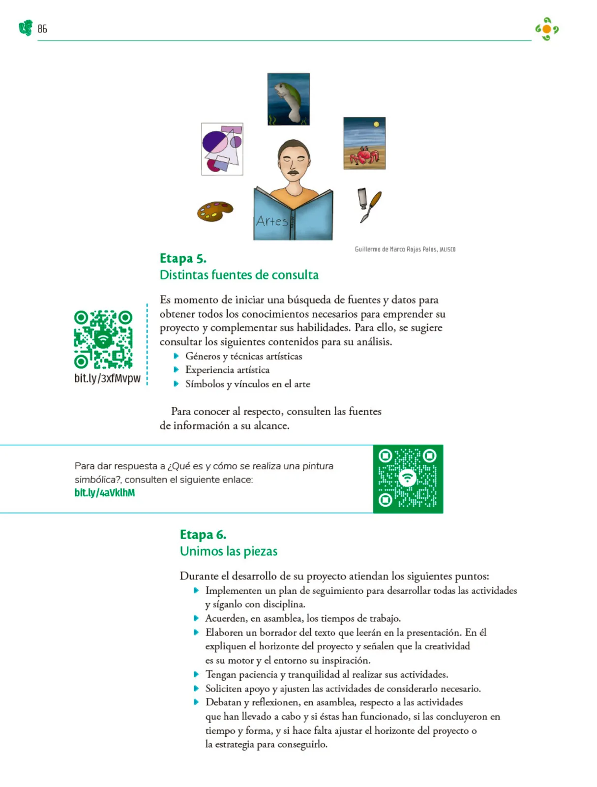 Miniatura página 87 de Colección Nanahuatzin. Nuestro libro de Proyectos.  Tomo II.  Libro de Educación Telesecundaria Grado 3°  Ciclo Escolar 2025 - 2026