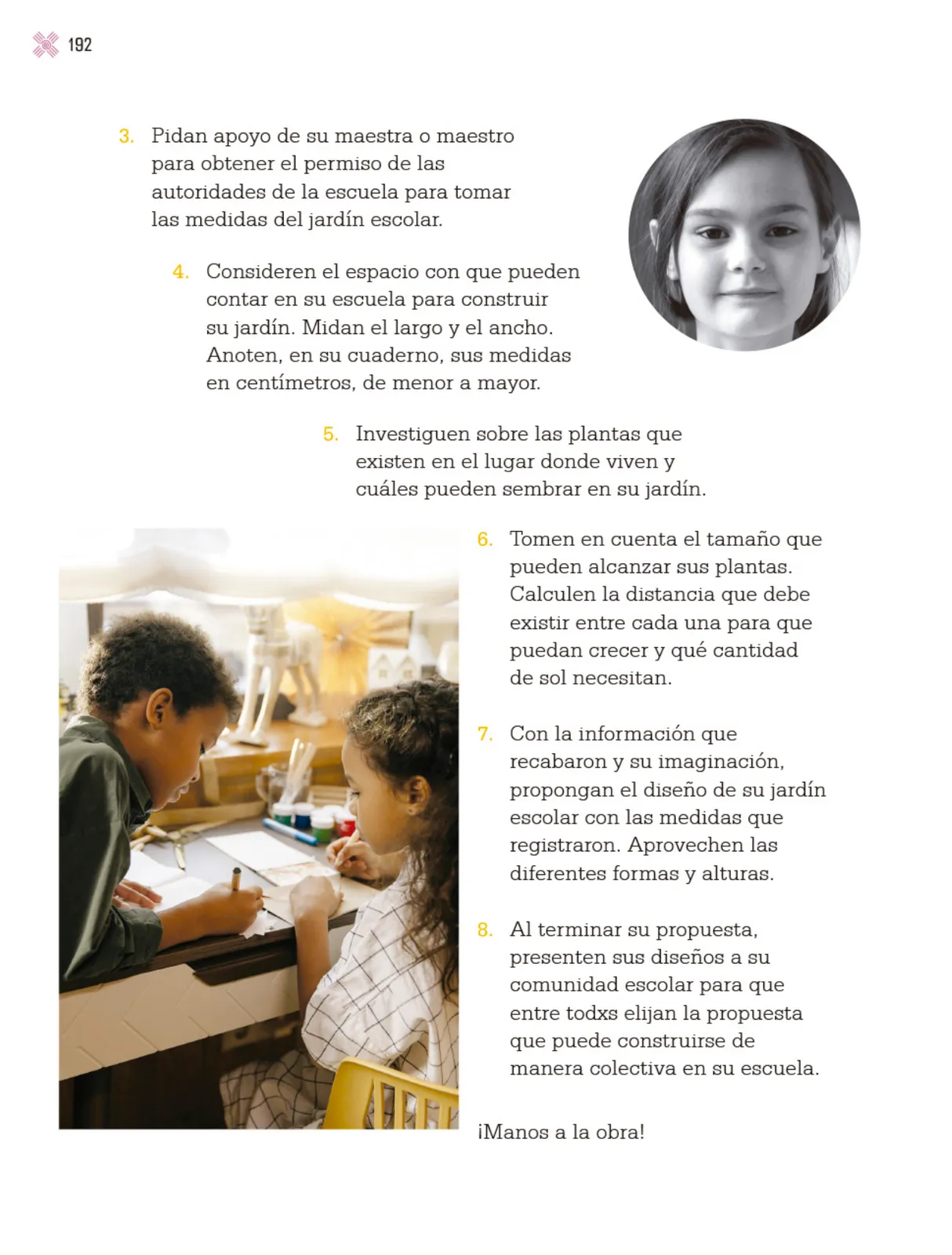 Página 195 de Proyectos Escolares.   Libro de Educación Primaria Grado 3°  Ciclo Escolar 2025 - 2026