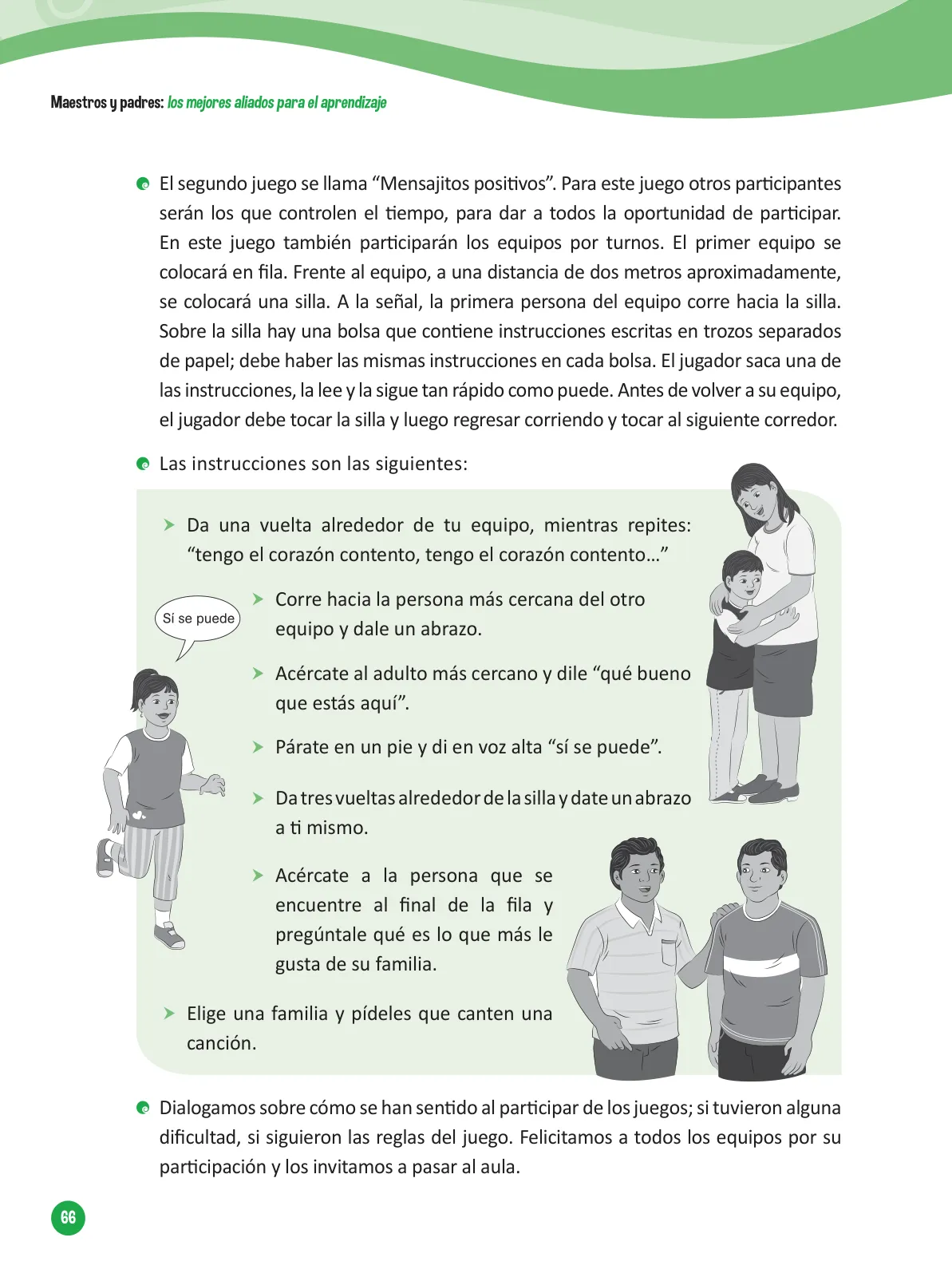 Miniatura página 68 de Guía para el trabajo docente con las familias del ciclo V de Primaria · 2016