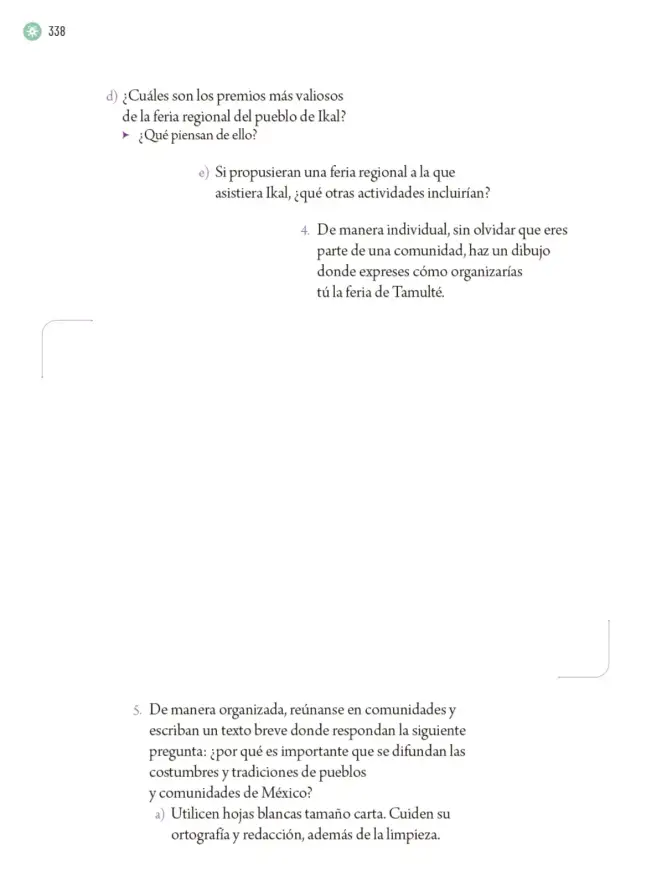 Página 341 de Proyectos Escolares. Libro de Educación Primaria Grado 6° Ciclo Escolar 2025 - 2026