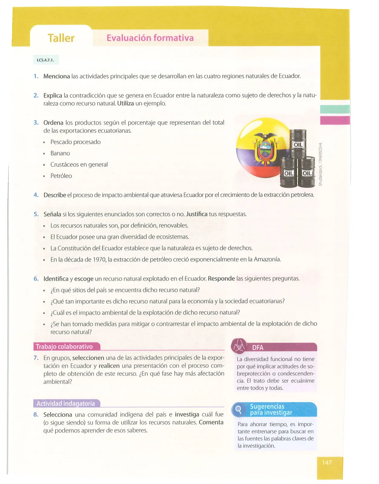 Página 148 de Estudios Sociales · 9 EGB · 2024