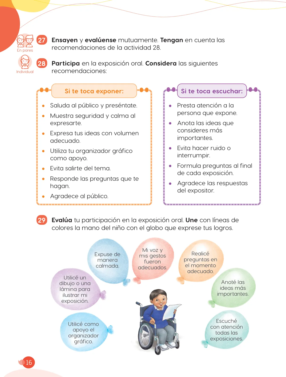Miniatura página 18 de Cuadernillo de Comunicación 4, cuarto grado de Primaria · 2023