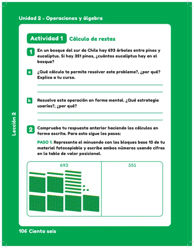 Página 108 de Sumo Primero – Tercero Básico | Texto del Estudiante MINEDUC – Descargar PDF · 2024