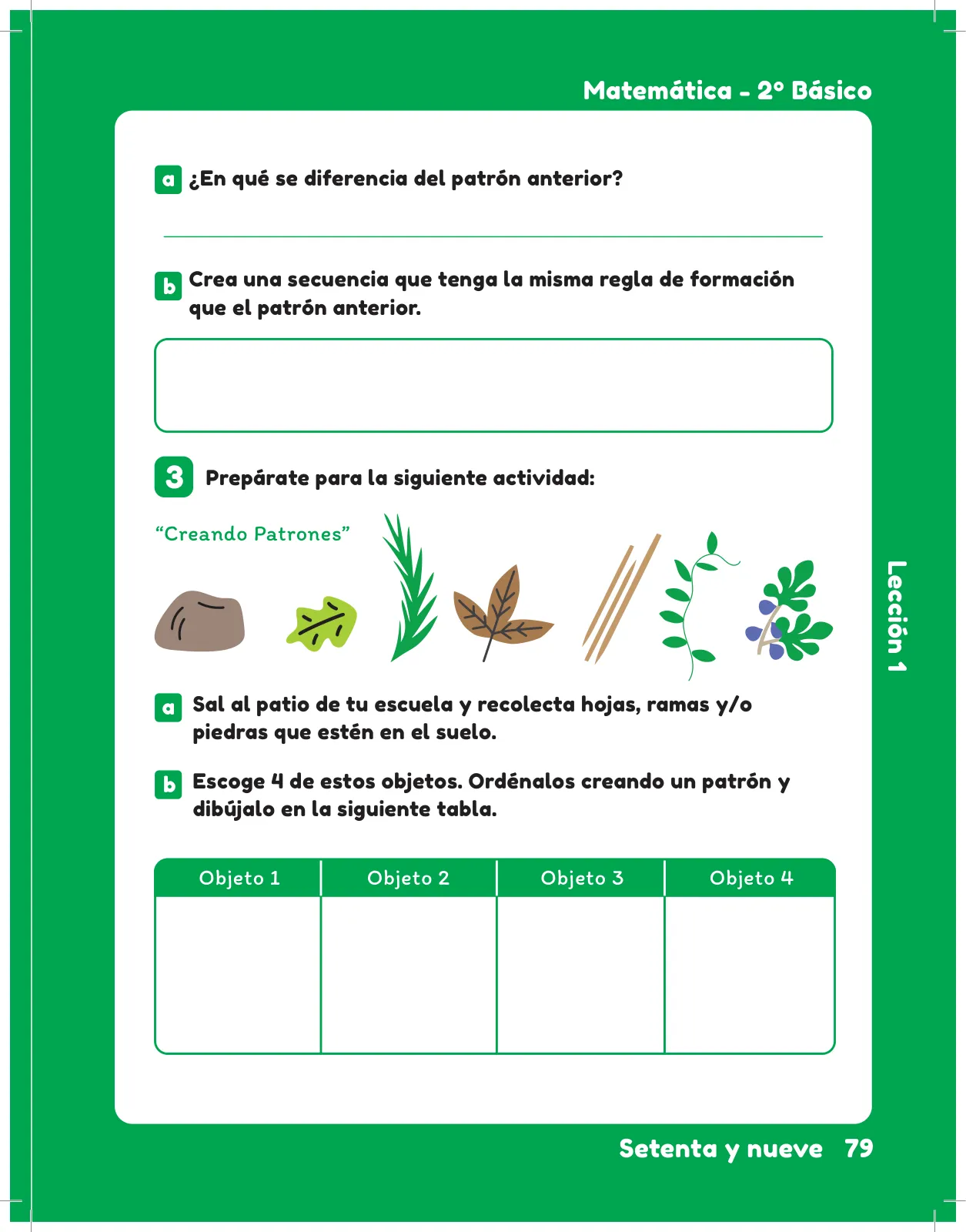 Página 81 de Sumo Primero – Segundo Básico | Texto del Estudiante MINEDUC – Descargar PDF · 2024