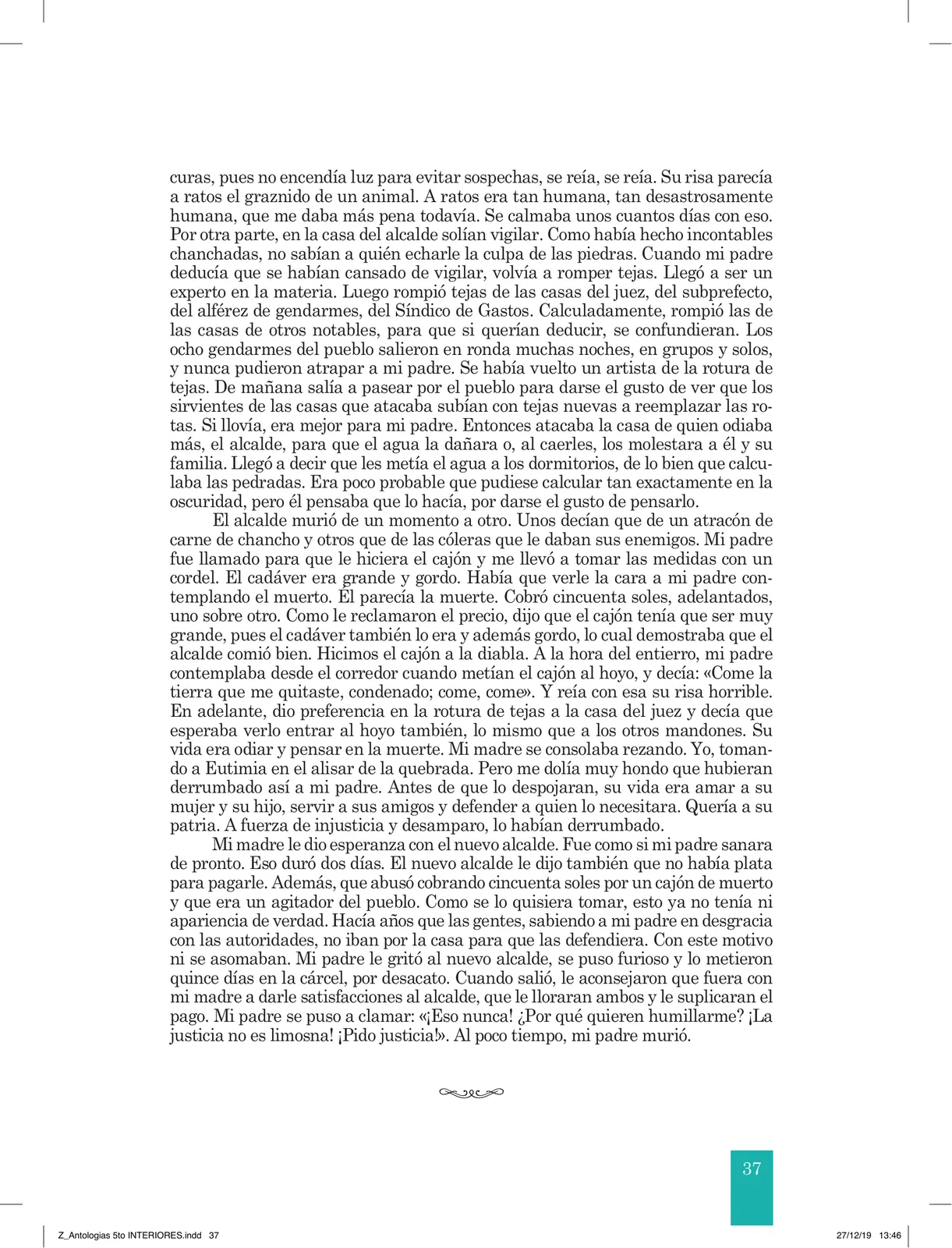 Miniatura página 39 de Antología literaria 5 · 2019