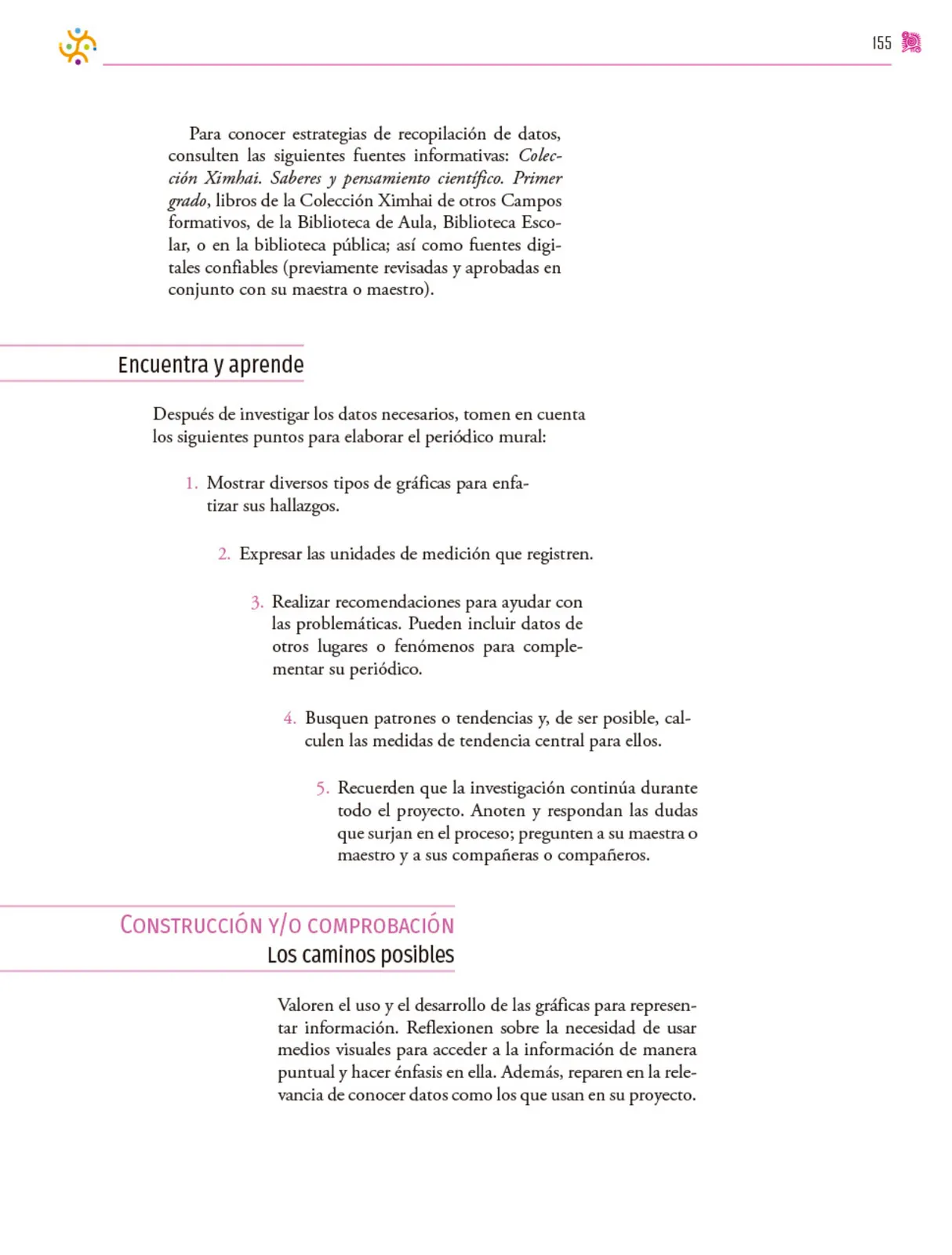 Miniatura página 156 de Colección Ximhai. Nuestro libro de proyectos.   Libro de Educación Secundaria Grado 1°  Ciclo Escolar 2025 - 2026