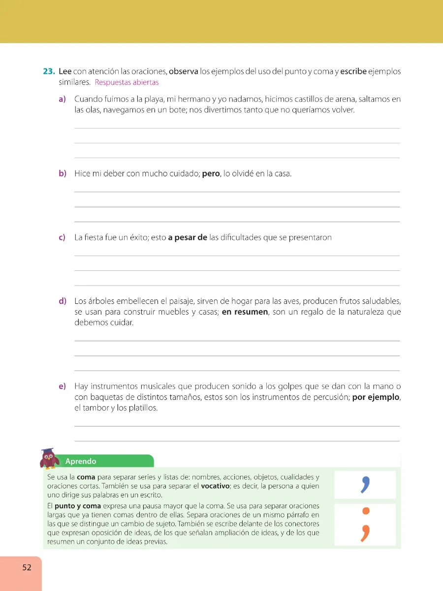 Miniatura página 54 de Lengua Y Literatura · 6 EGB · 2025