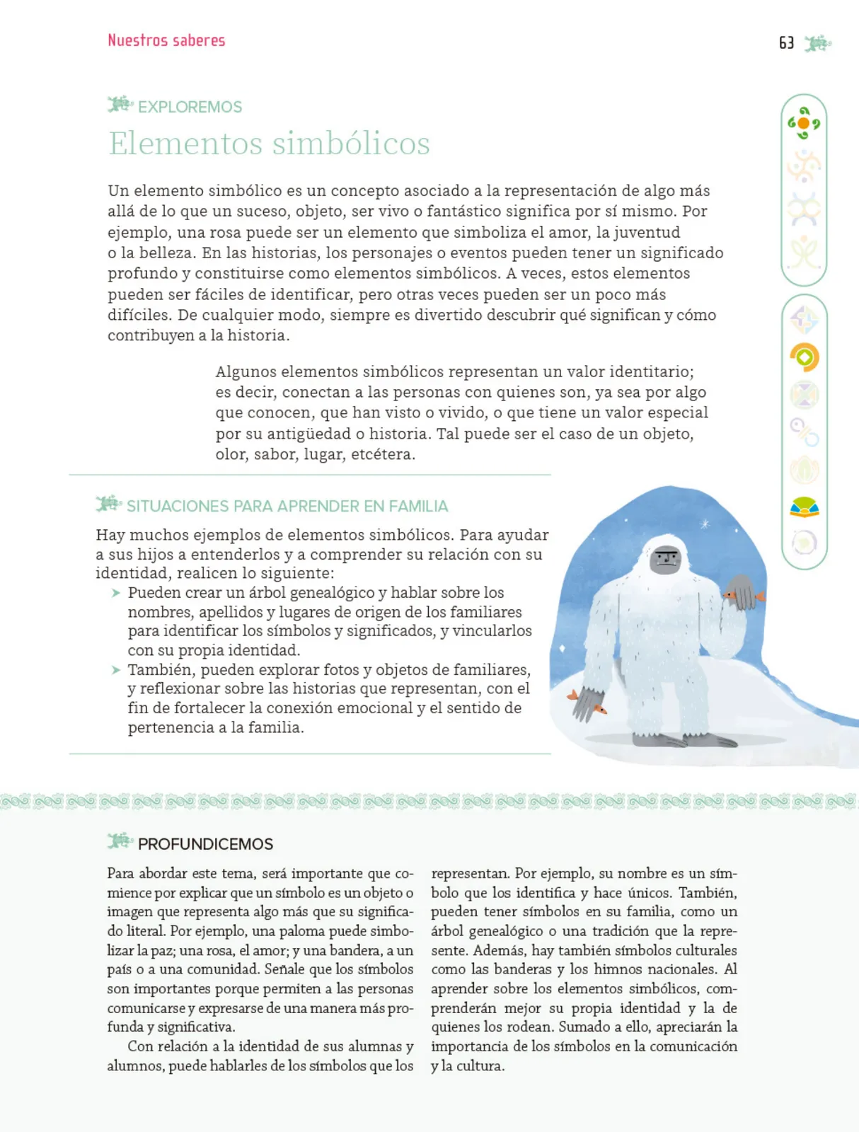 Miniatura página 64 de Nuestros saberes: Libro para alumnos, maestros y familia.   Libro de Educación Primaria Grado 5°  Ciclo Escolar 2025 - 2026