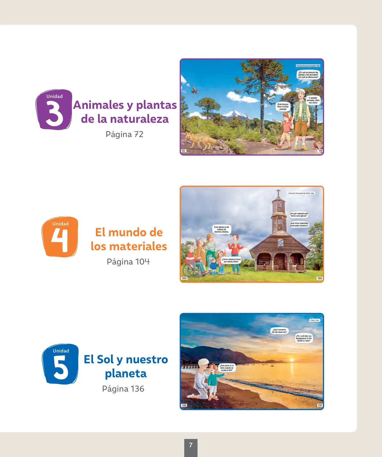 Página 8 de Ciencias Naturales – Primero Básico | Texto del Estudiante (MINEDUC) – Descargar PDF · 2024