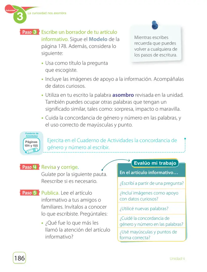 Página 188 de Lenguaje y Comunicación – Segundo Básico – Texto del Estudiante MINEDUC – Descargar PDF · 2024