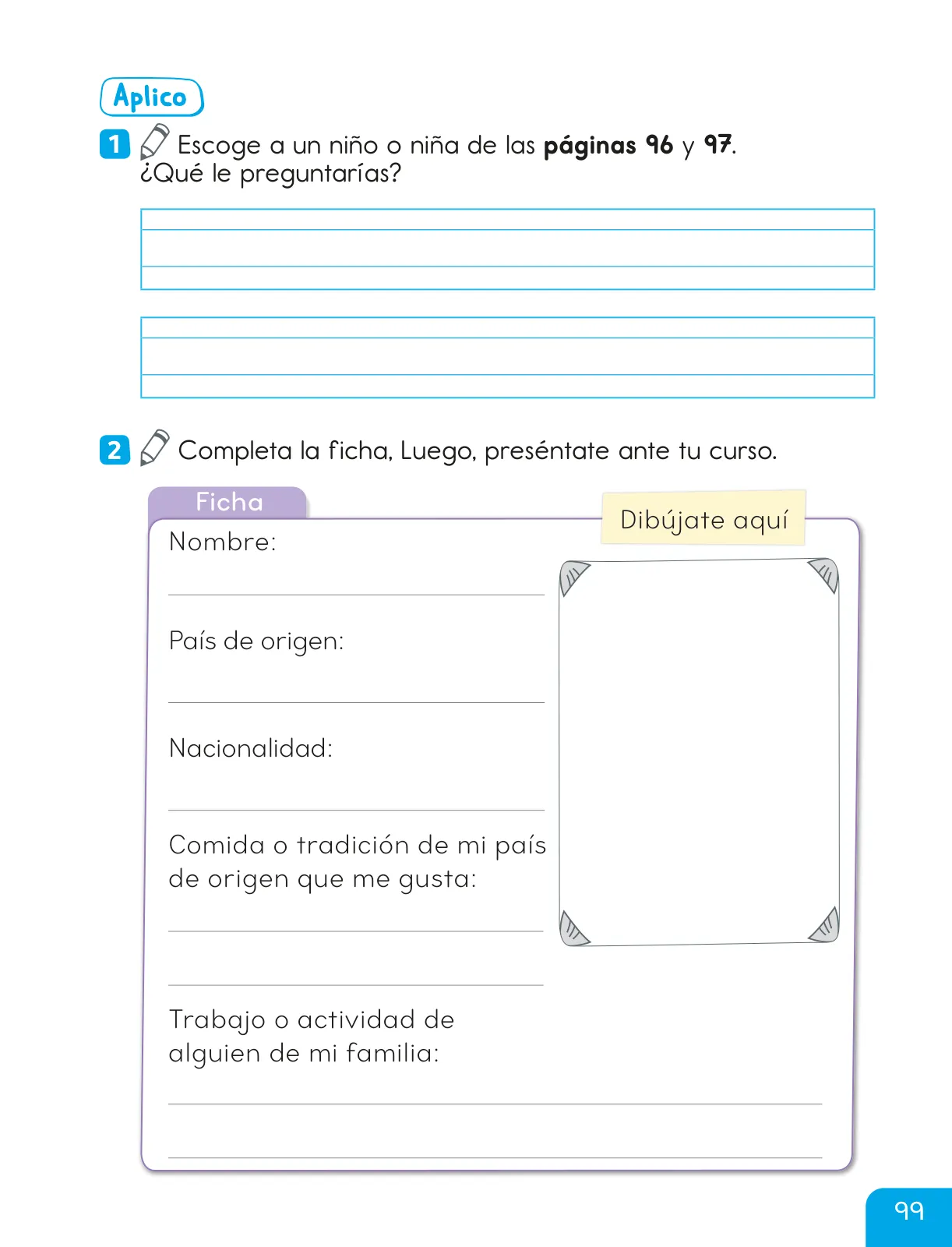 Página 101 de Historia, Geografía y Ciencias Sociales – Segundo Básico – Texto del Estudiante MINEDUC – Descargar PDF · 2024