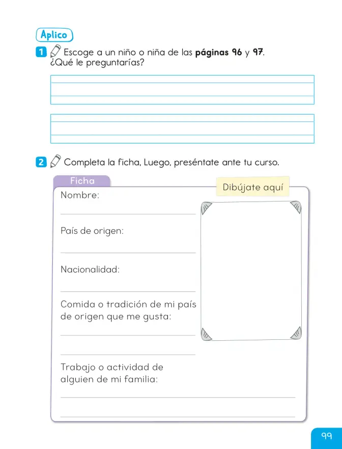 Página 101 de Historia, Geografía y Ciencias Sociales – Segundo Básico – Texto del Estudiante MINEDUC – Descargar PDF · 2024