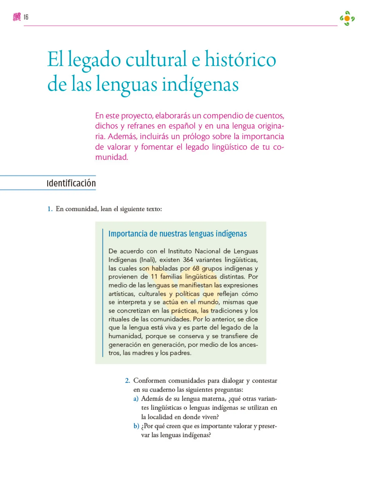 Miniatura página 17 de Colección Nanahuatzin. Nuestro libro de proyectos.   Libro de Educación Secundaria Grado 3°  Ciclo Escolar 2025 - 2026