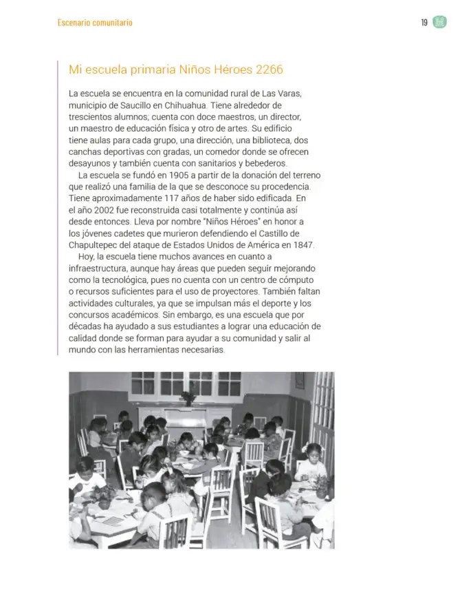 Página 22 de Proyectos Comunitarios. Libro de Educación Primaria Grado 6° Ciclo Escolar 2025 - 2026