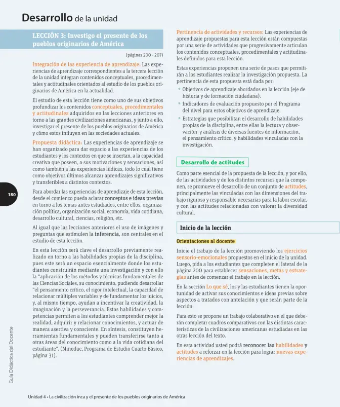 Página 135 de Historia, Geografía y Ciencias Sociales – Cuarto Básico | Texto del Estudiante MINEDUC – Descargar PDF · 2024