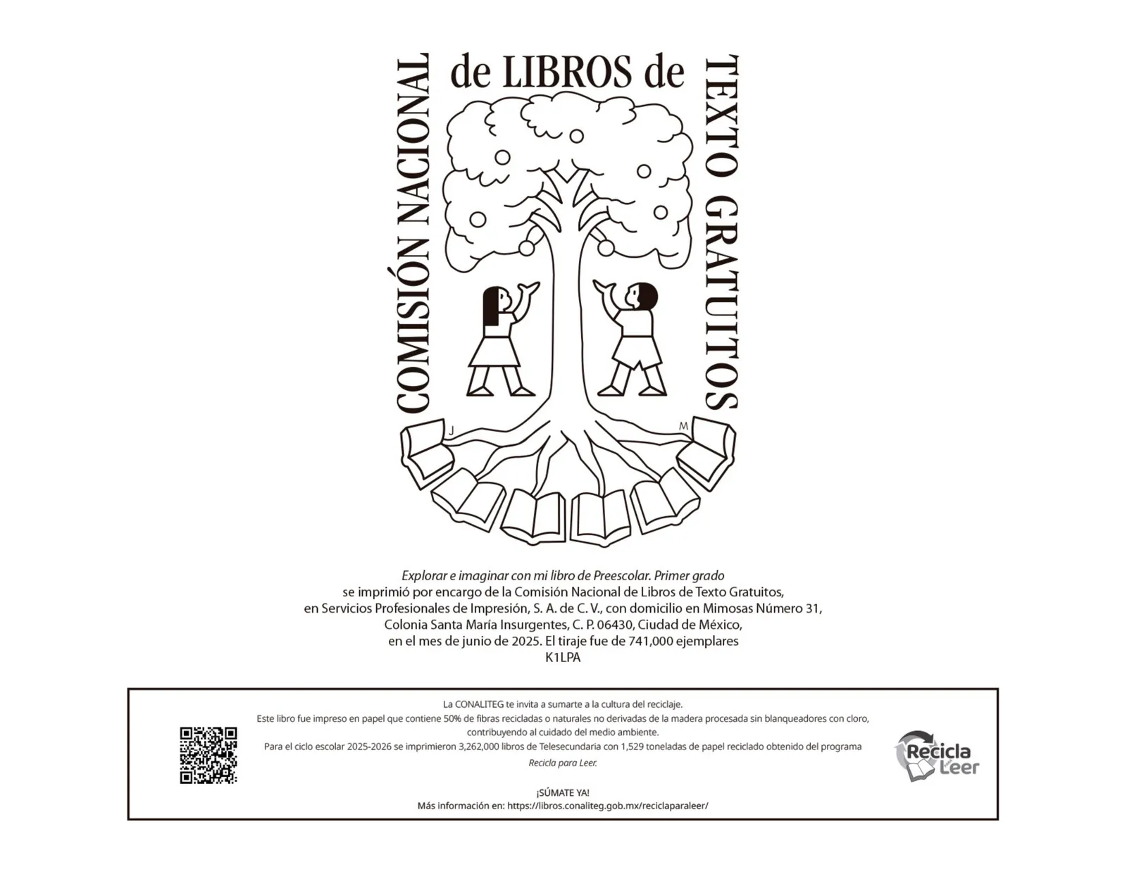 Página 66 de Explorar e imaginar con mi libro de Preescolar.   Libro de Educación Preescolar Grado 1°  Ciclo Escolar 2025 - 2026