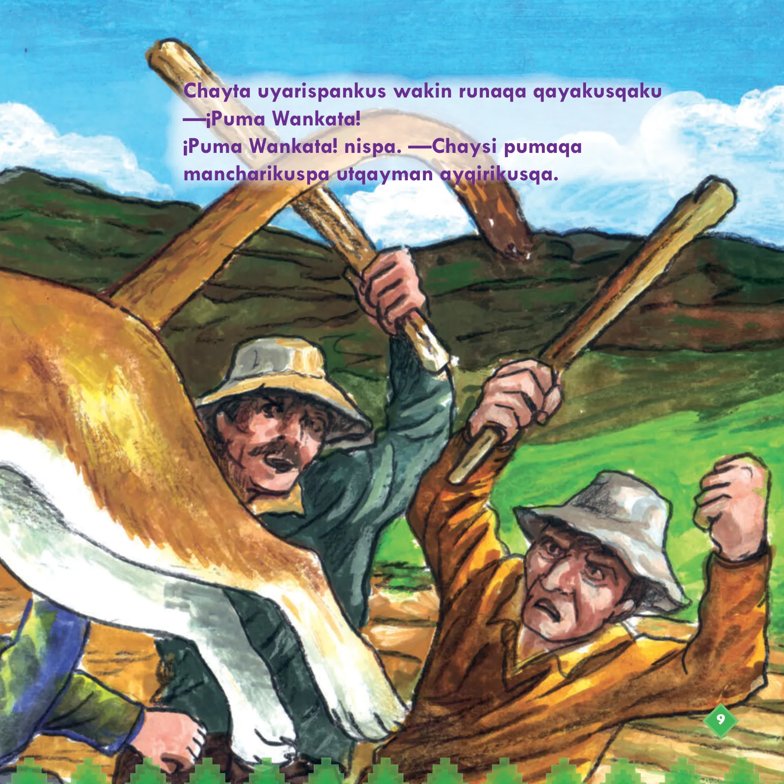 Miniatura página 11 de Llaqtaypa Kawsayninkuna. Saberes de los pueblos - 4° Primaria - Quechua chanka · 2023