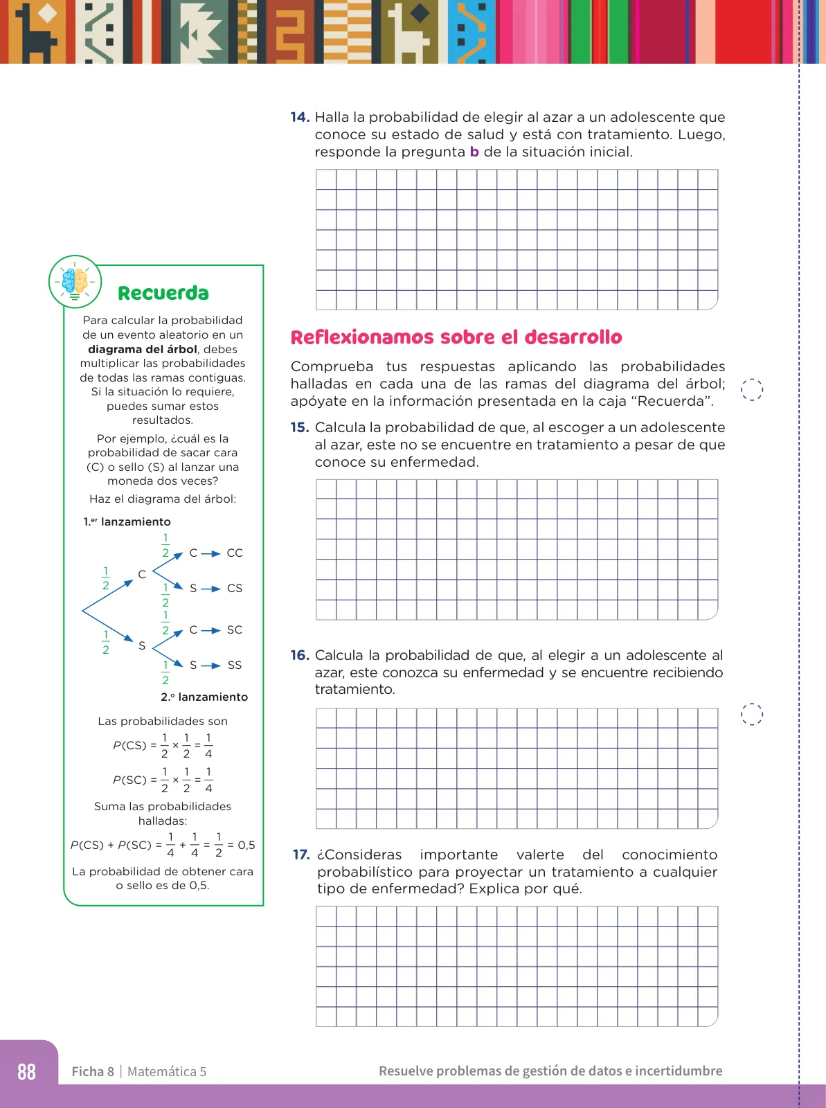Página 90 de Fichas de Matemática 5 · 2024