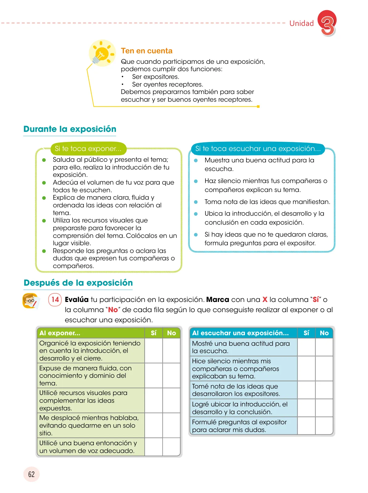 Miniatura página 63 de Comunicación 6 : cuaderno de trabajo para sexto grado de Educación Primaria 2019 · 2019