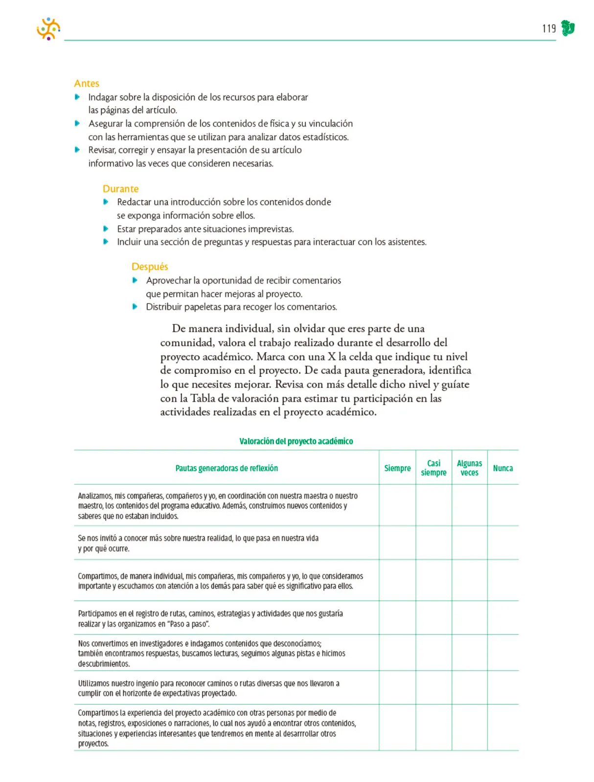 Página 120 de Colección Sk´asolil. Nuestro libro de Proyectos. Tomo I. Libro de Educación Telesecundaria Grado 2° Ciclo Escolar 2025 - 2026